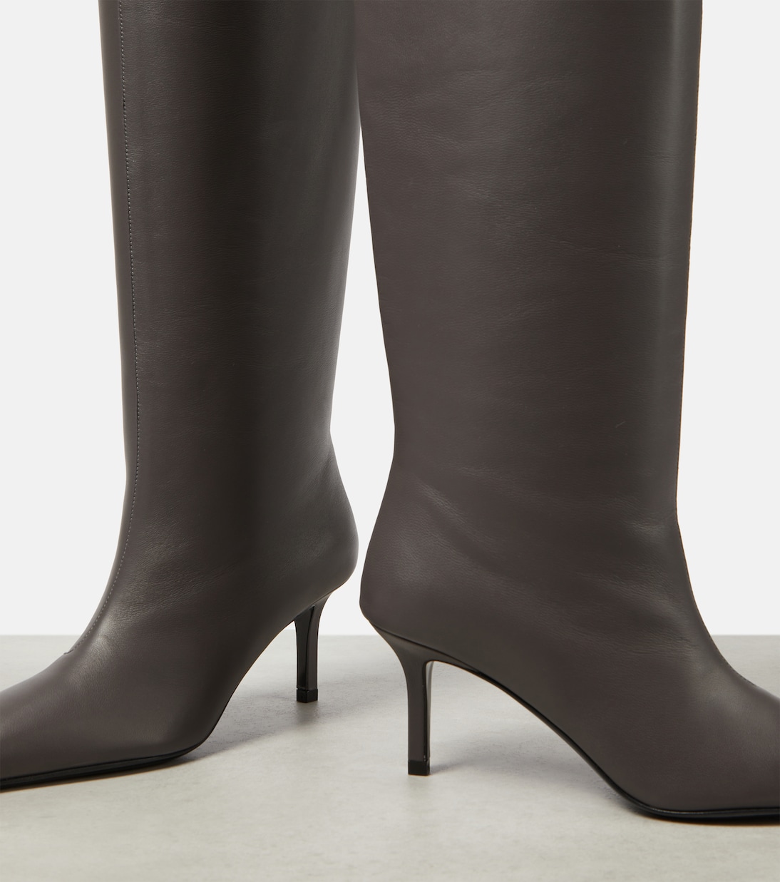 Botas altas de piel | Acne Studios