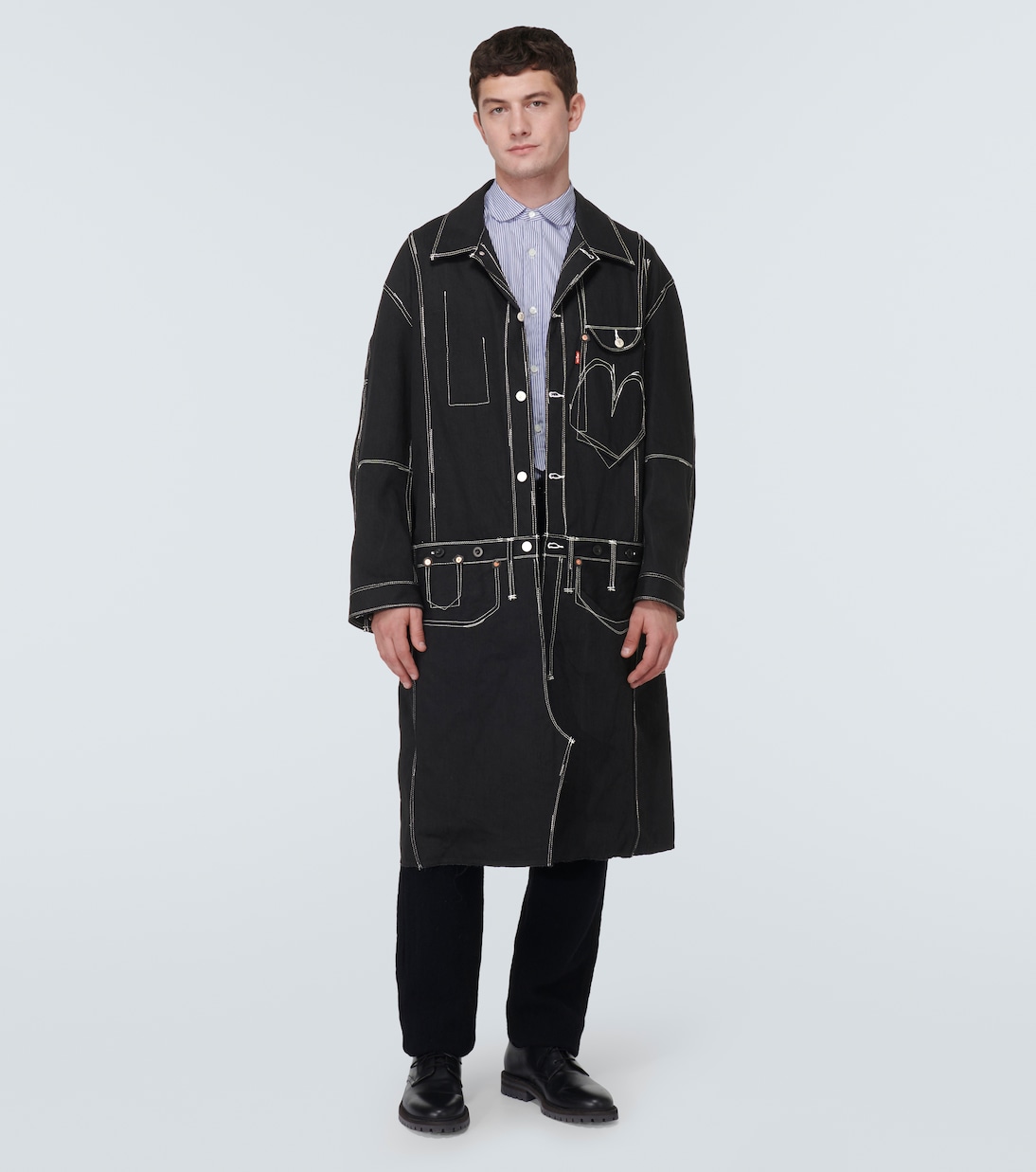 Mantel aus Denim | Junya Watanabe