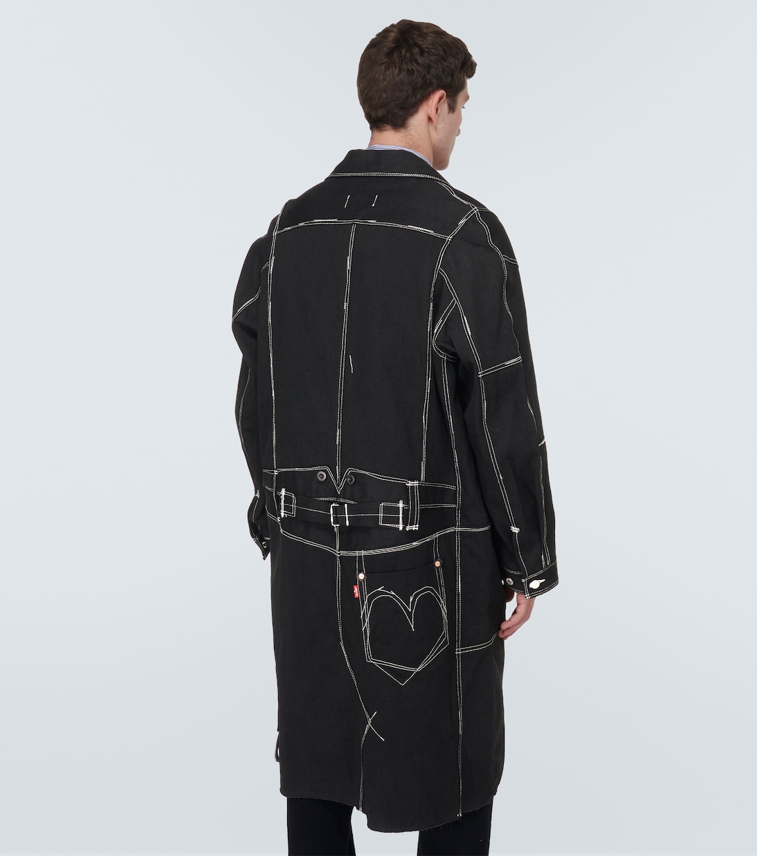 Mantel aus Denim | Junya Watanabe