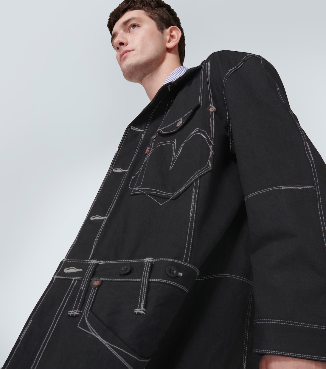 Mantel aus Denim | Junya Watanabe