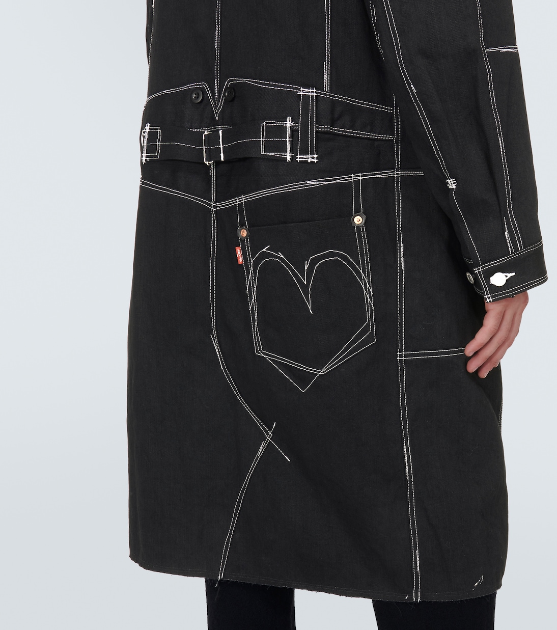 Mantel aus Denim | Junya Watanabe