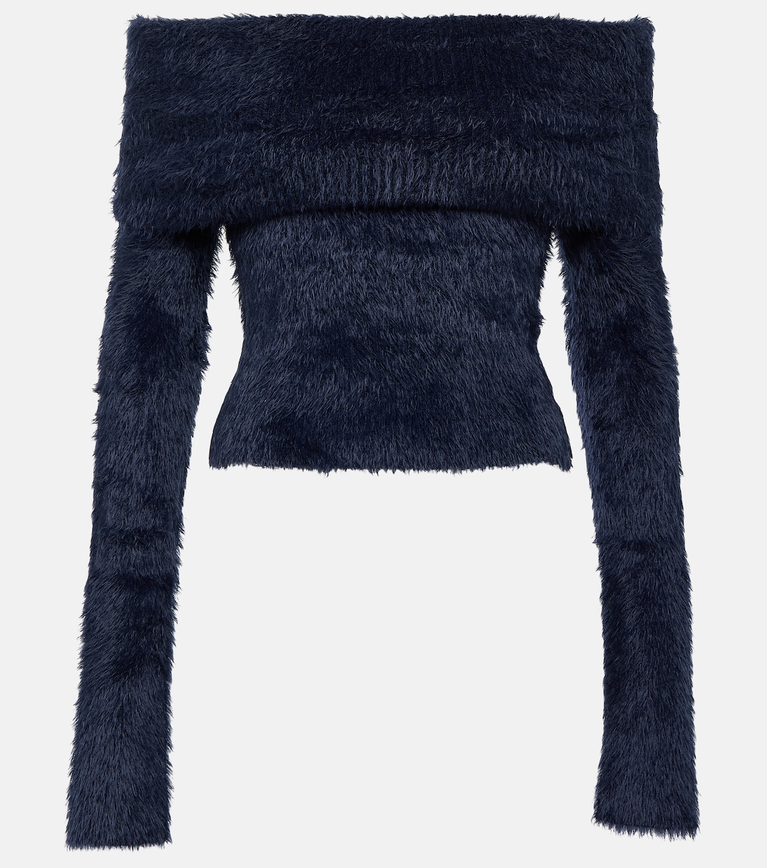 Jersey cropped con hombros descubiertos | Acne Studios
