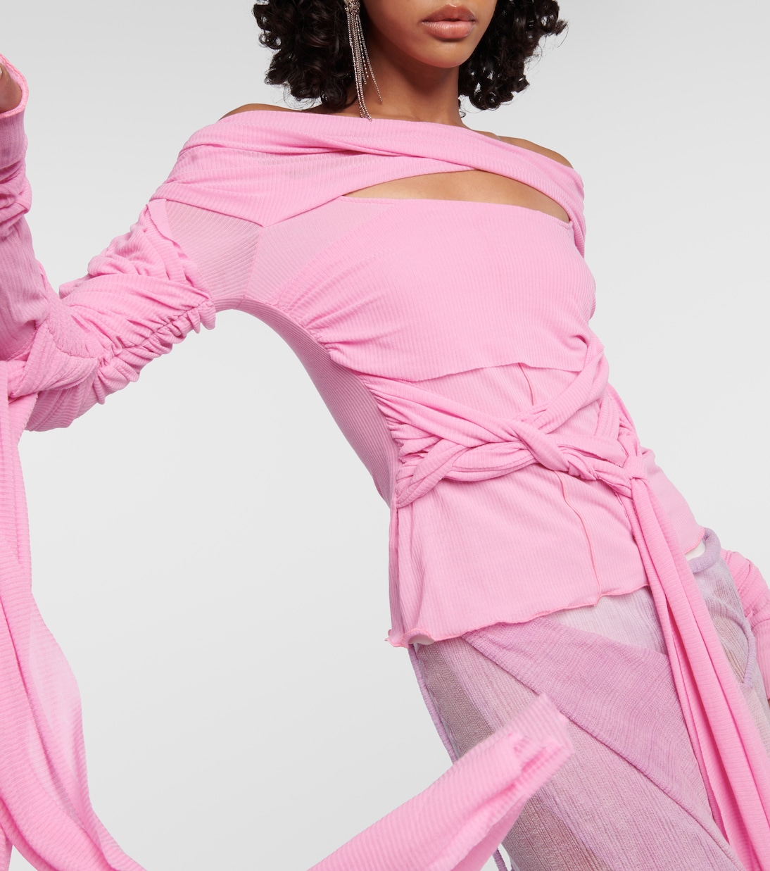 Draped top  | Acne Studios