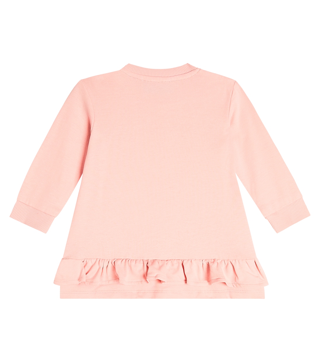 Baby Teddy Bear cotton jersey dress | Moschino Kids