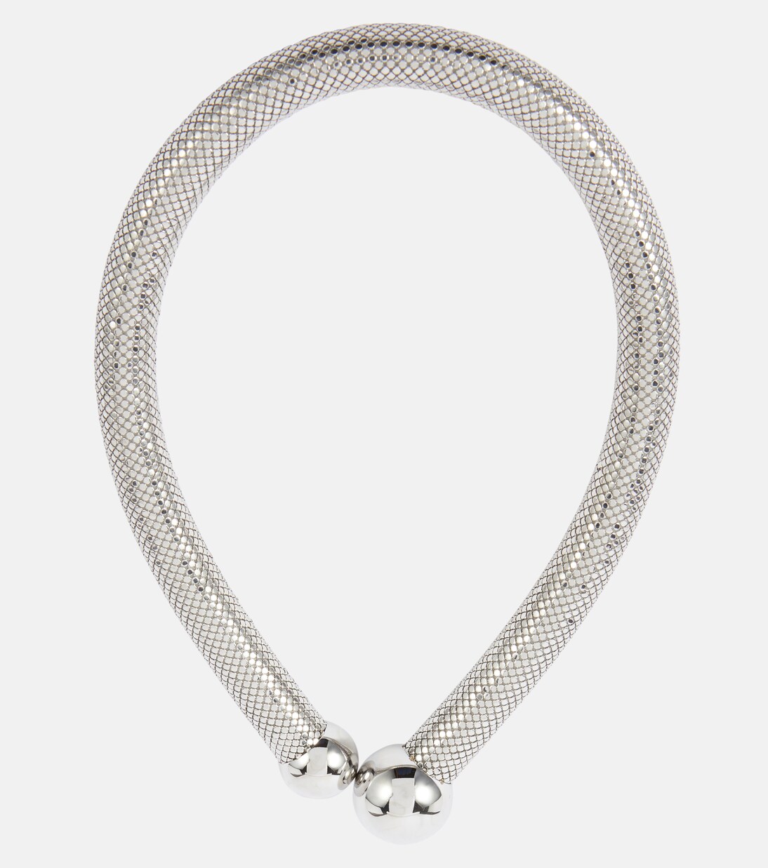 Collana Pixel in cotta di maglia | Rabanne