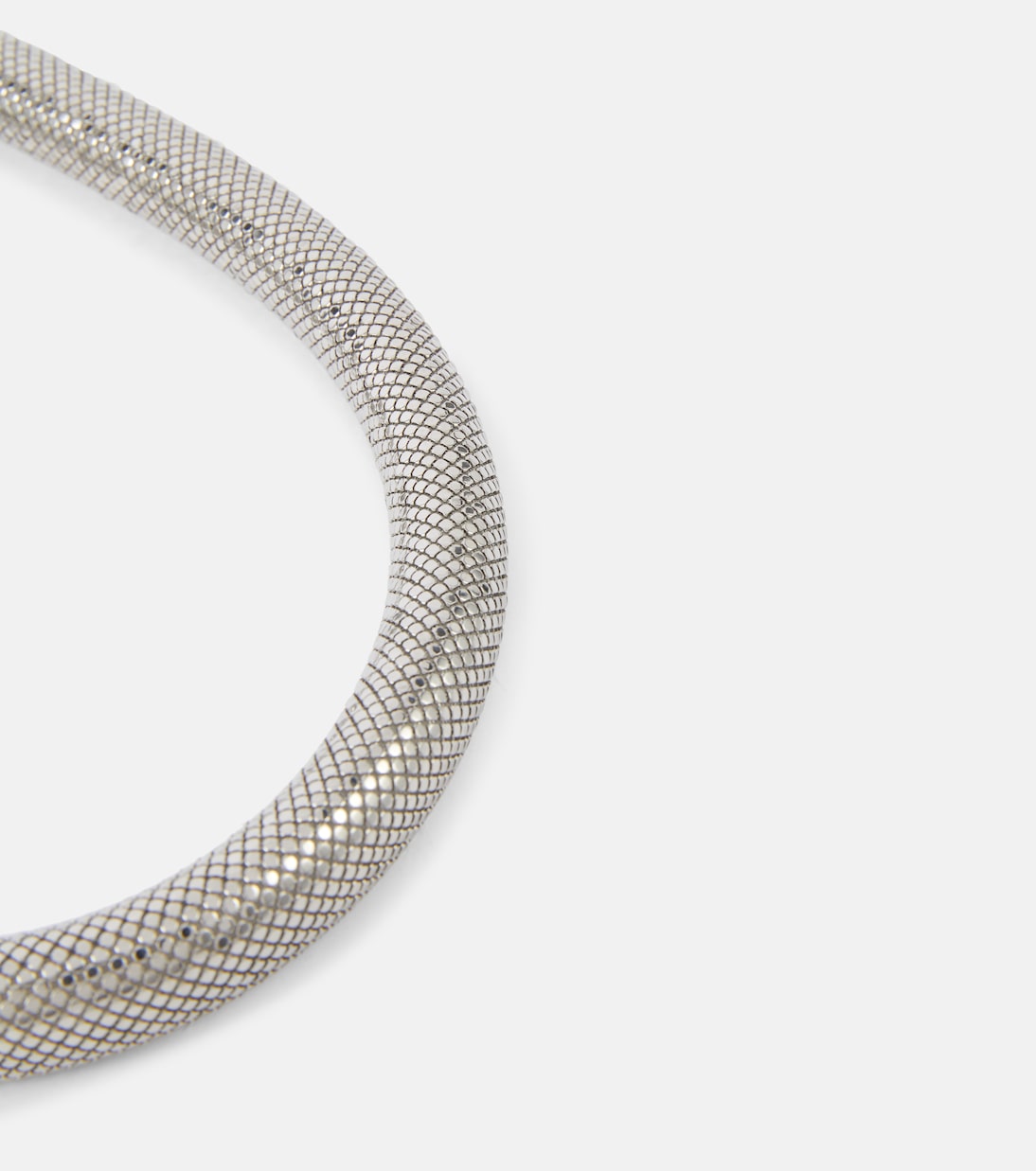 Collana Pixel in cotta di maglia | Rabanne