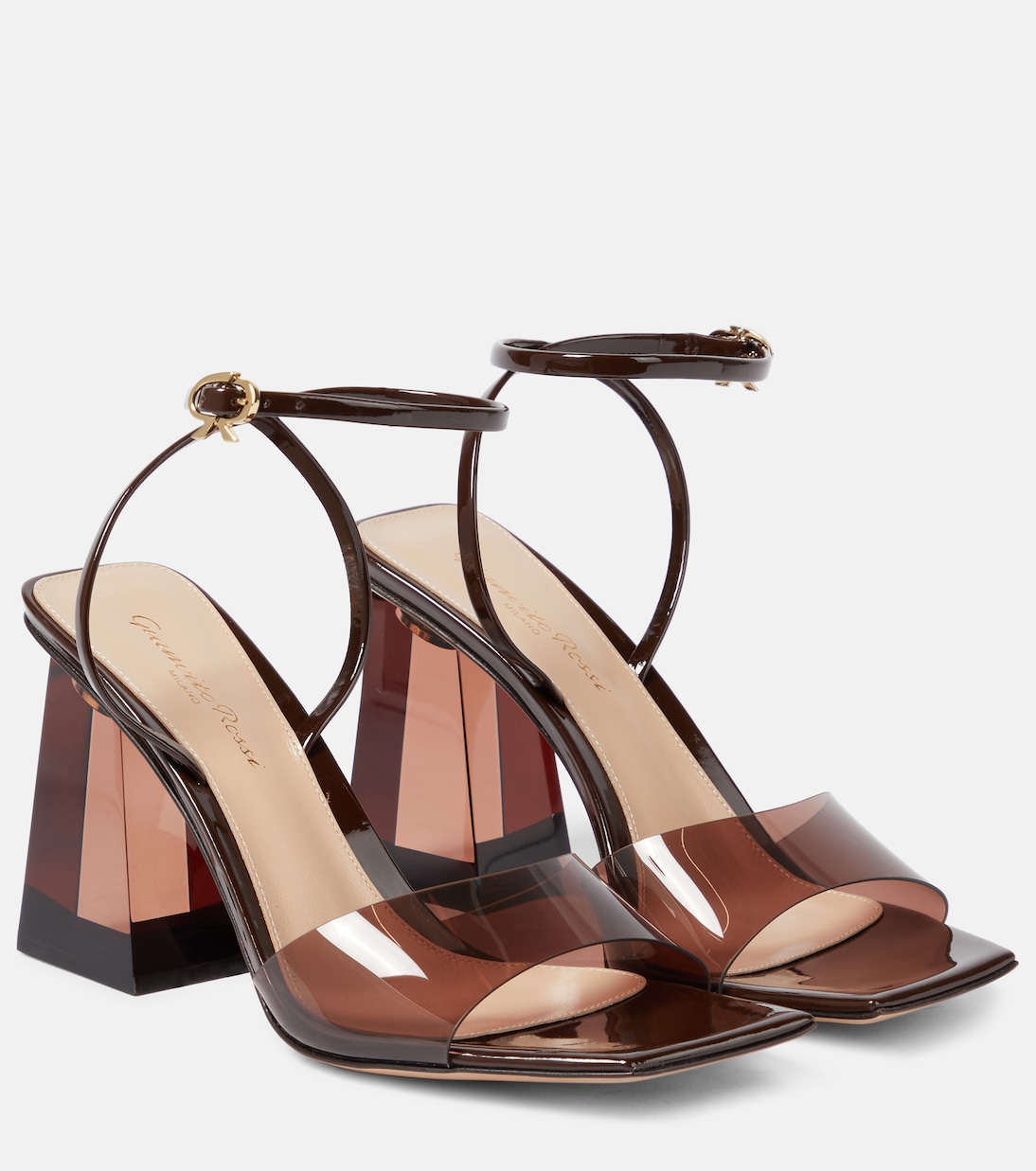 Sandalen Cosmic 85 mit Lackleder | Gianvito Rossi