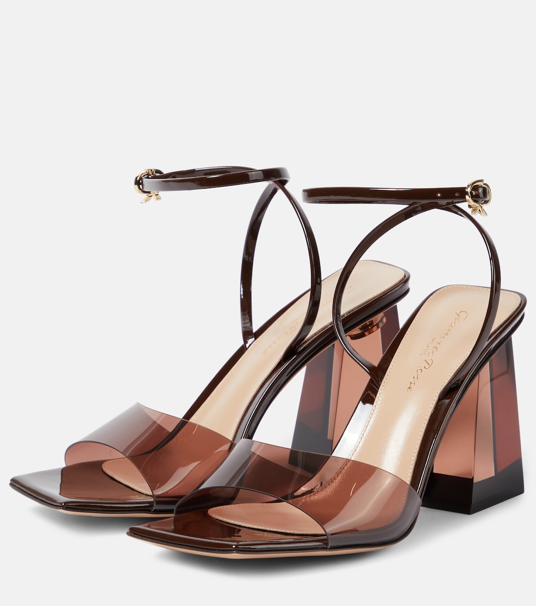 Sandalen Cosmic 85 mit Lackleder | Gianvito Rossi