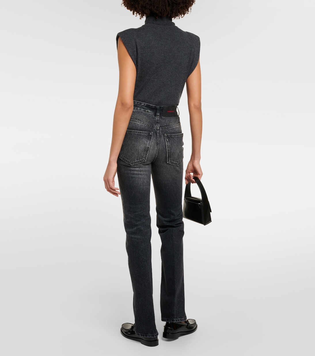 High-Rise Flared Jeans | Ferragamo