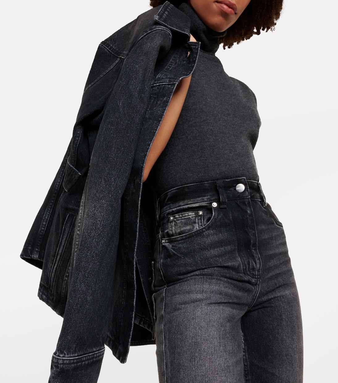 High-Rise Flared Jeans | Ferragamo