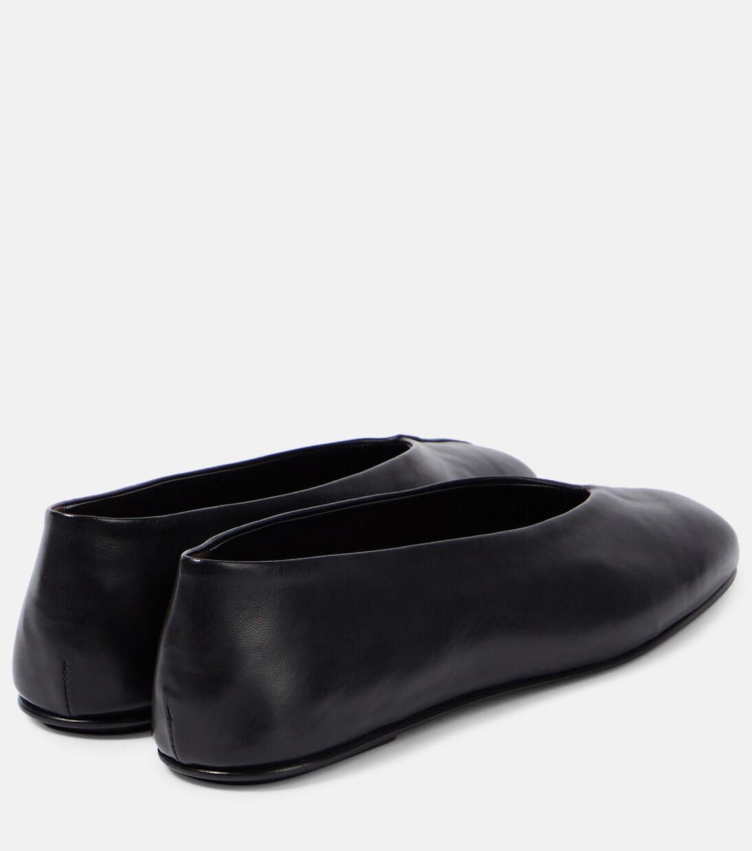 Ballerinas Eva Two aus Leder | The Row