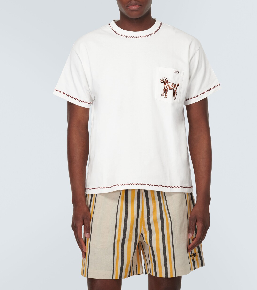T-shirt Griffon en coton | Bode
