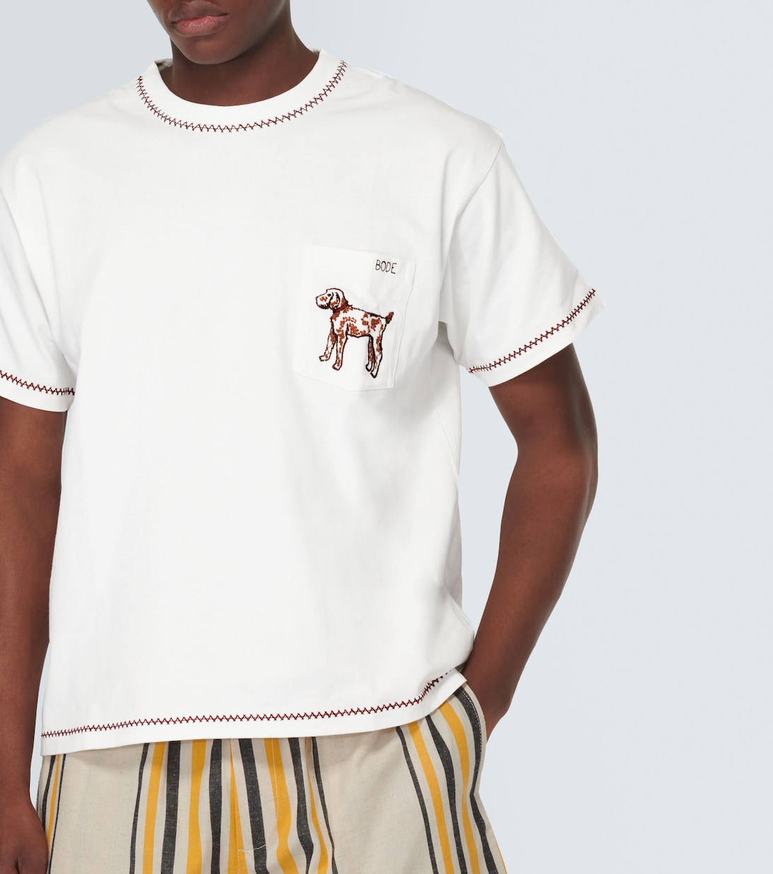 T-shirt Griffon en coton | Bode