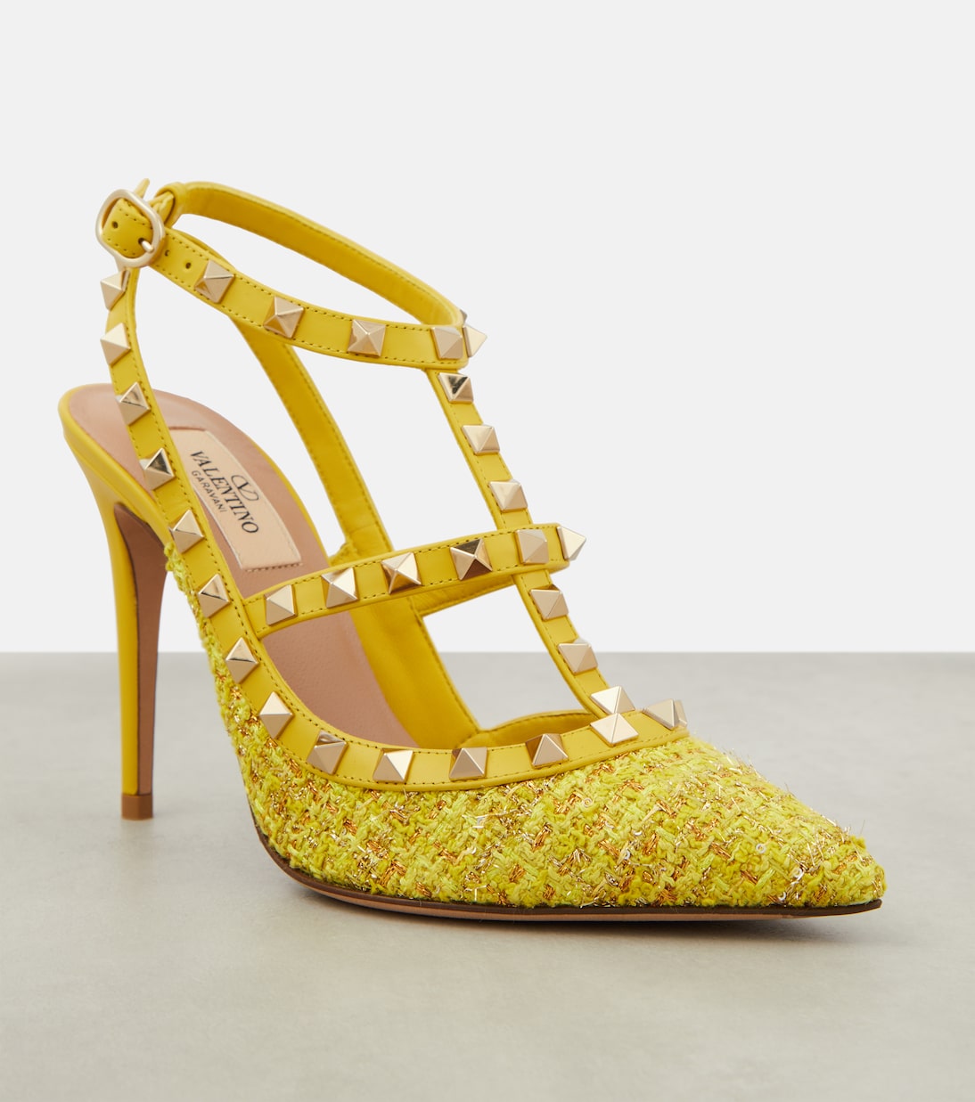 Rockstud bouclé pumps | Valentino Garavani