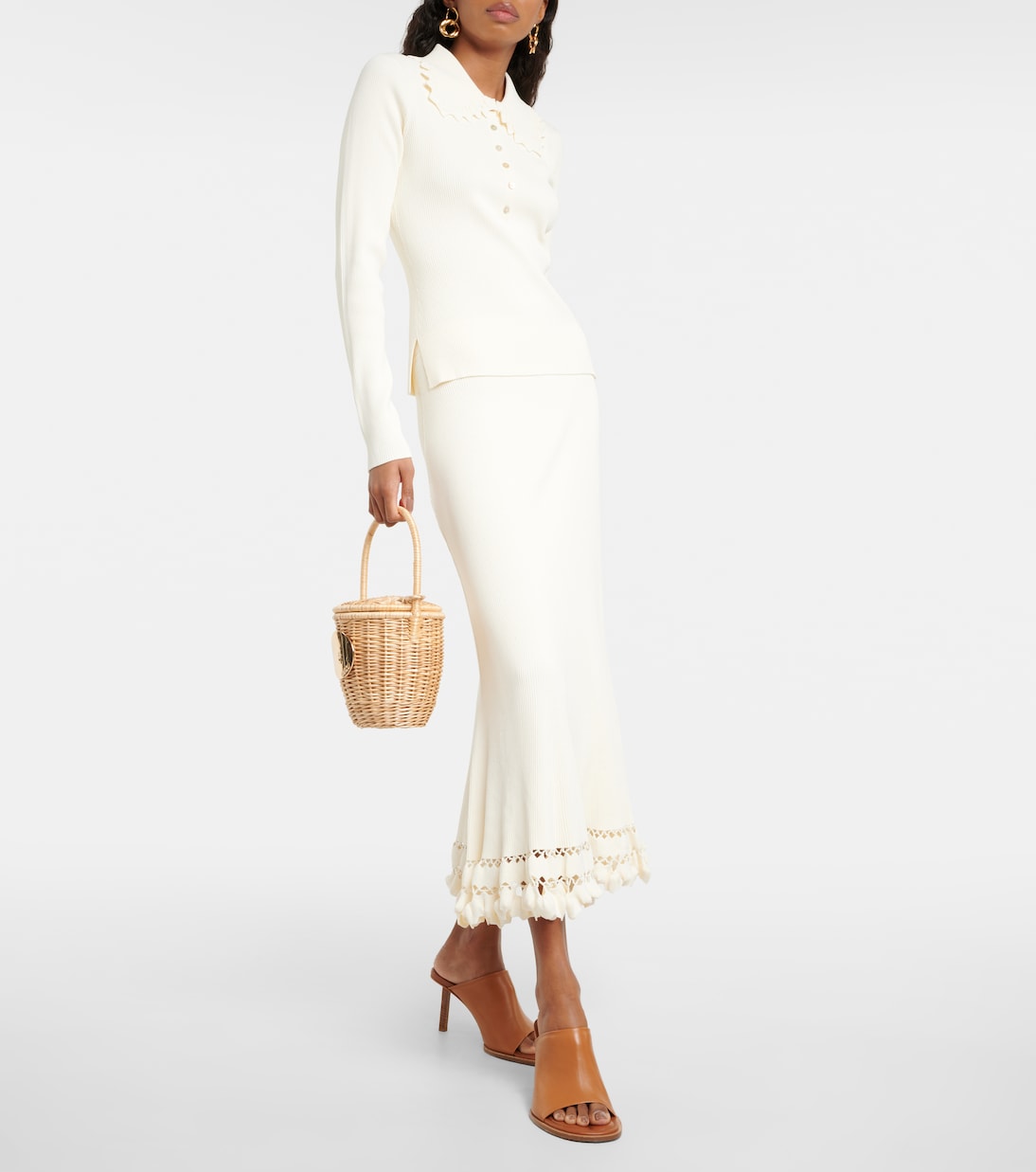 Ayla ribbed-knit maxi skirt | Ulla Johnson