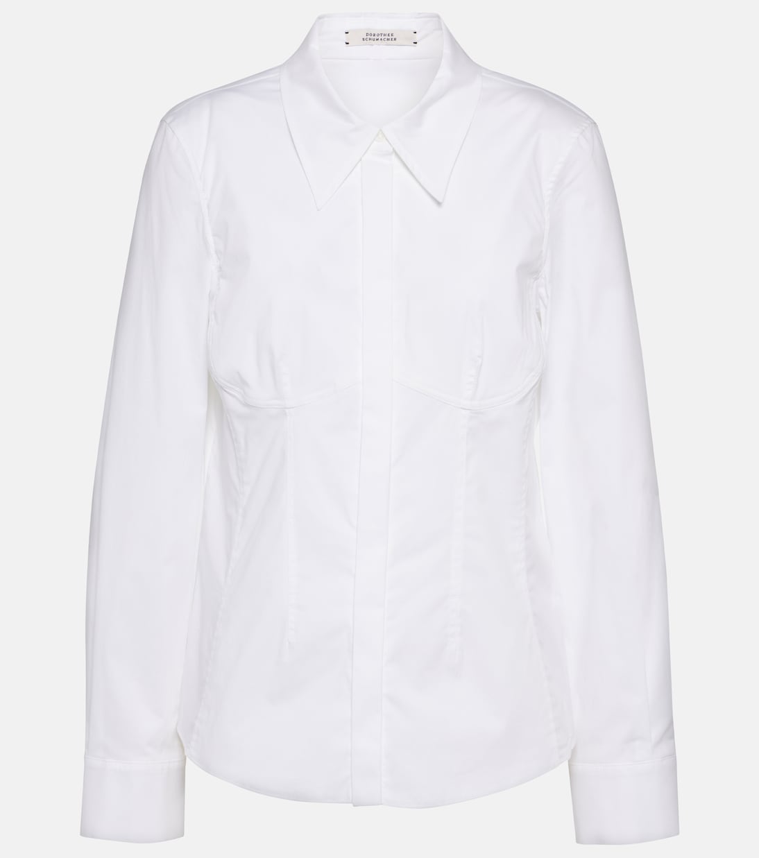 Poplin Power cotton-blend shirt | Dorothee Schumacher