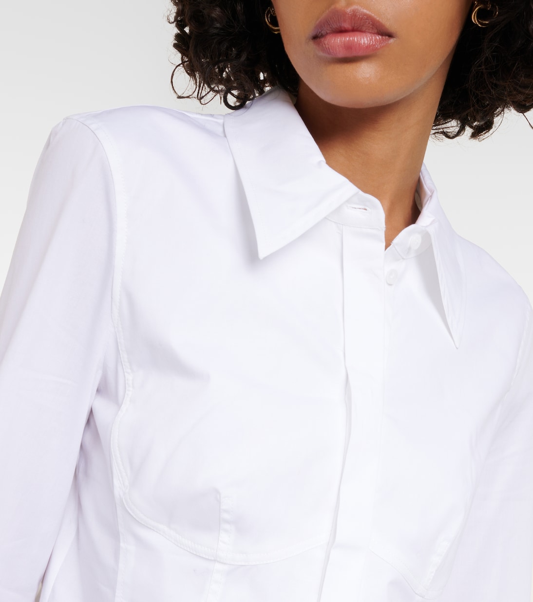 Poplin Power cotton-blend shirt | Dorothee Schumacher