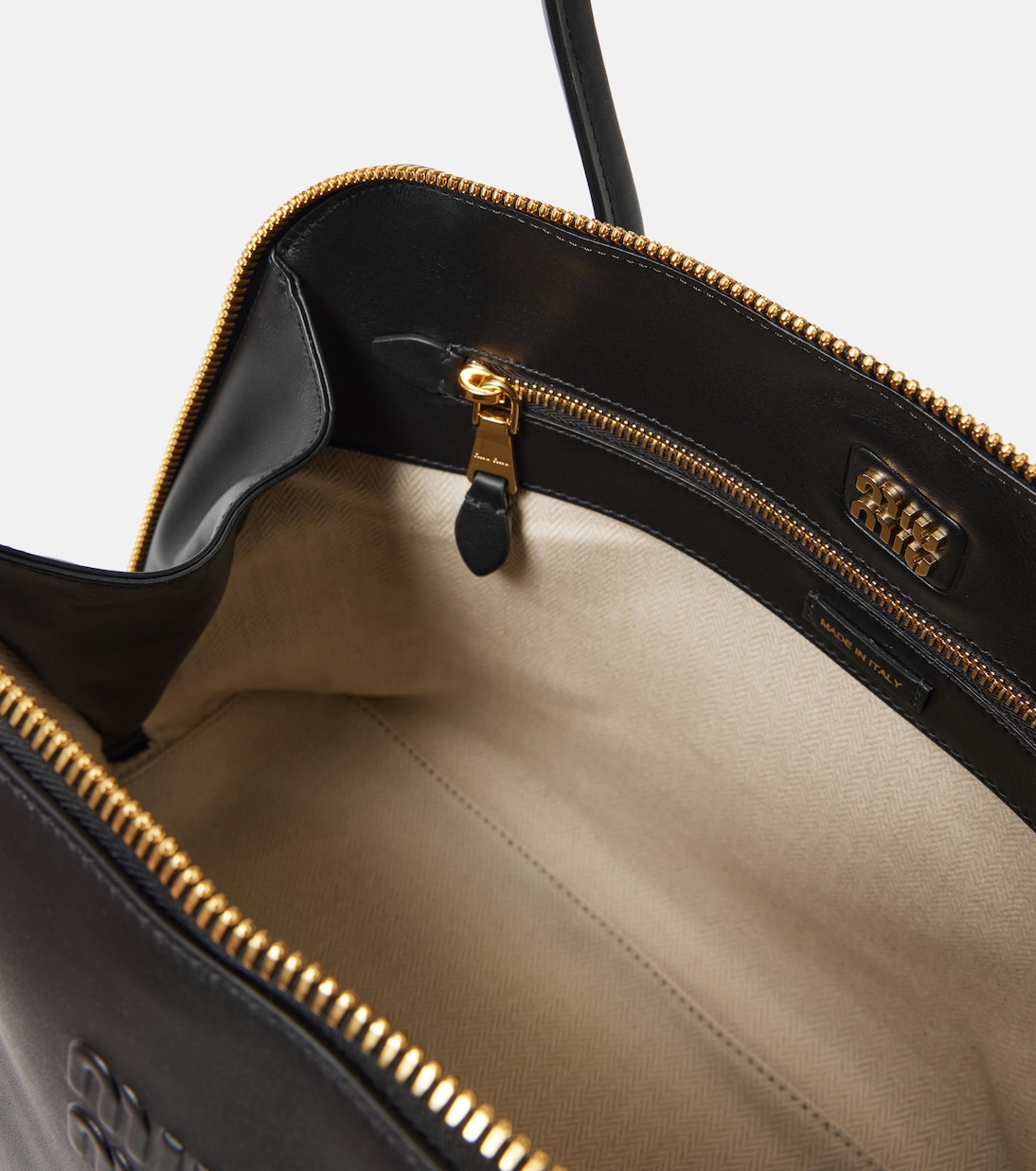 Sac Softy Small en cuir | Miu Miu
