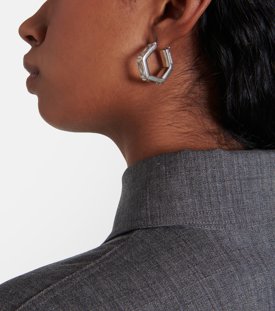Orecchini con cristalli | Jil Sander