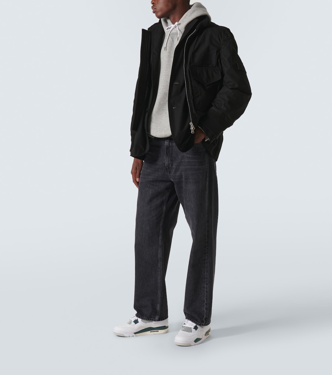 Sneakers Air Jordan 4 Retro in pelle | Nike