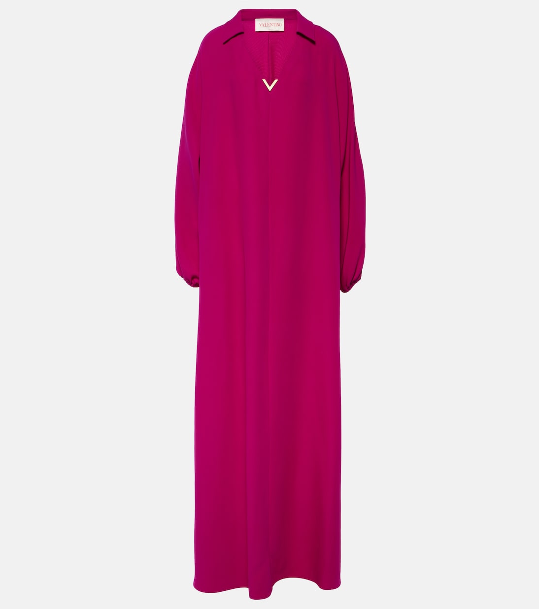 Abito lungo in seta cady couture | Valentino