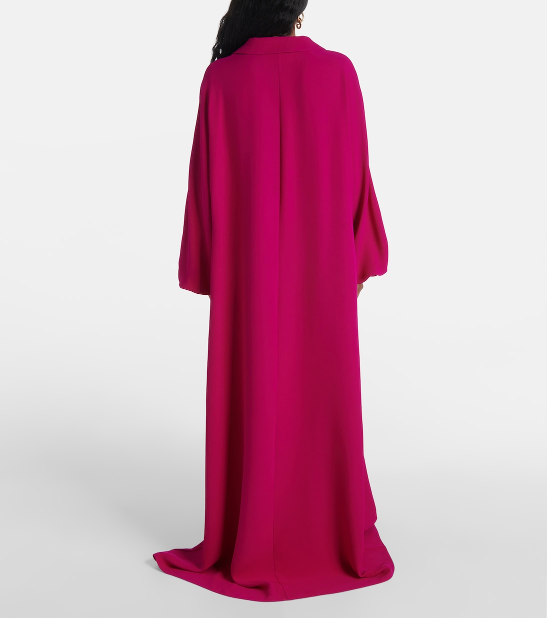 Abito lungo in seta cady couture | Valentino