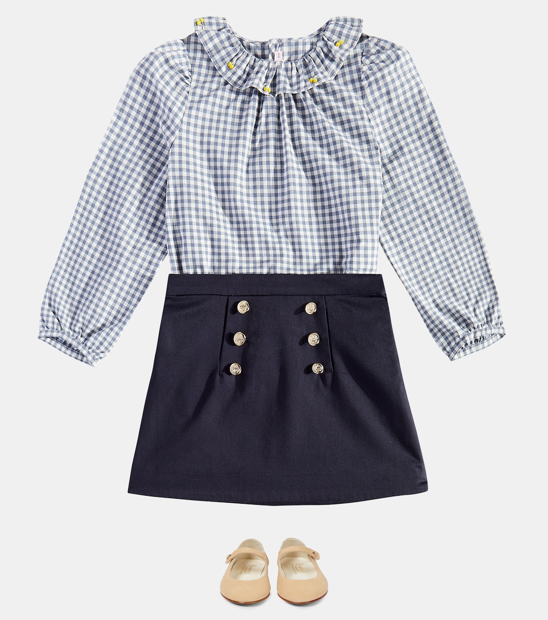 Gonna Gianina in cotone | Bonpoint