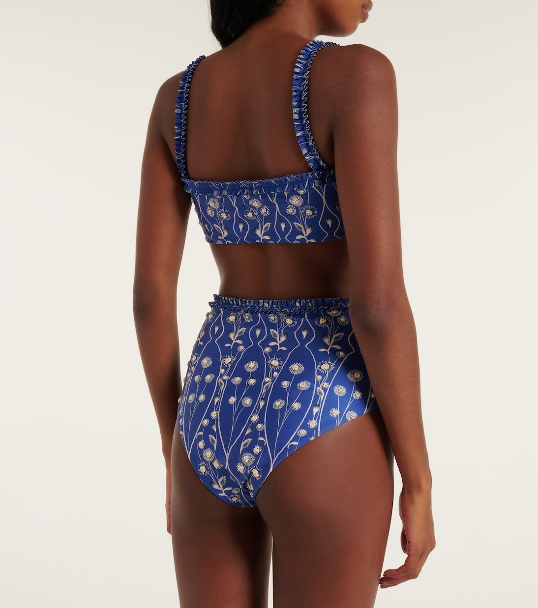 Slip bikini Nopal a vita alta | Agua by Agua Bendita