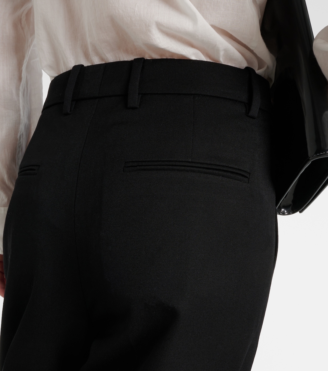 Pantaloni Alphonse in lana vergine | Nili Lotan