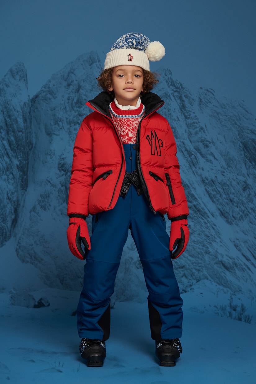 Verdons logo down ski jacket | Moncler Grenoble Enfant