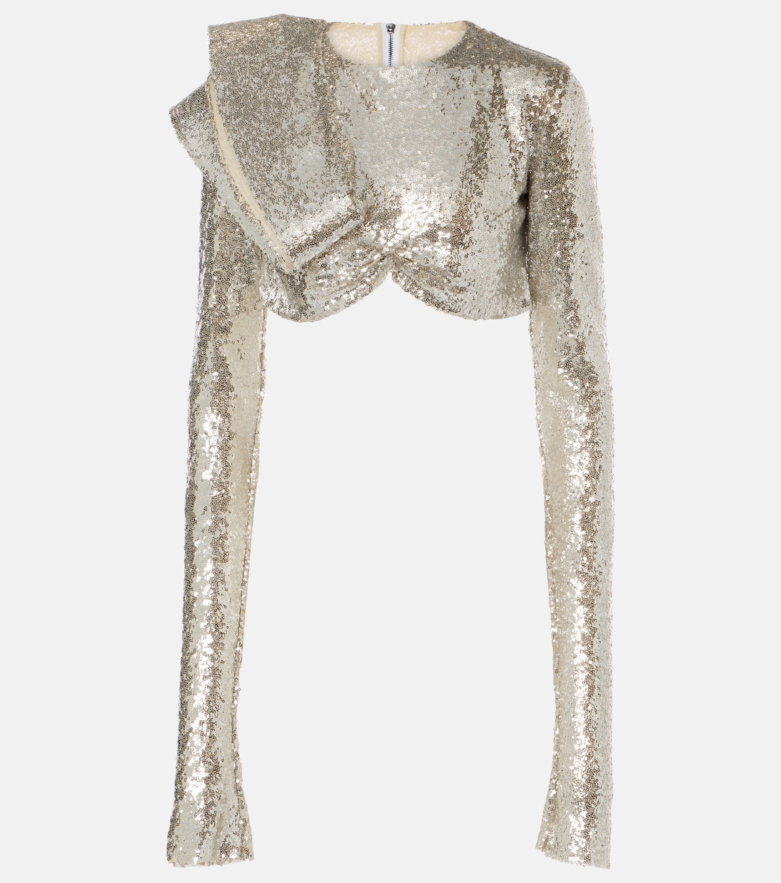 Crop top con lentejuelas | Maticevski