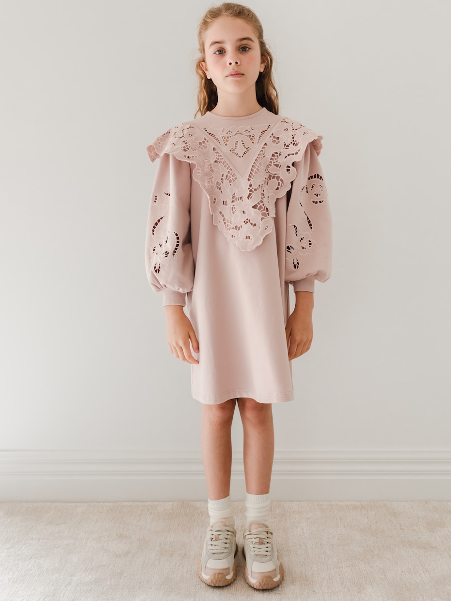 Abito in cotone con cut-out | Petite Amalie  