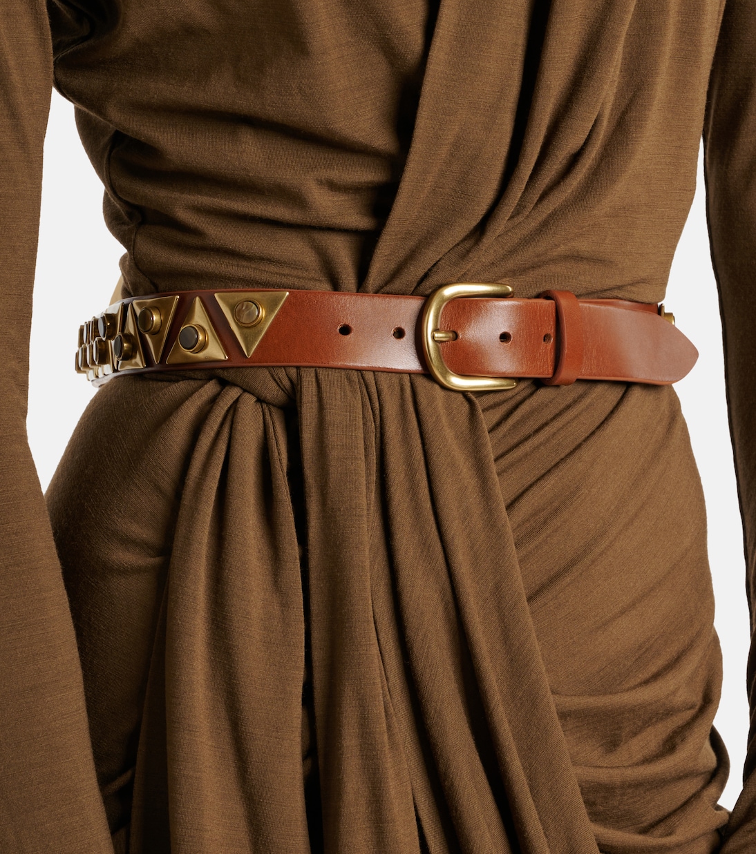 Cintura in pelle decorata Veliana di Isabel Marant per stile giovane e trendy