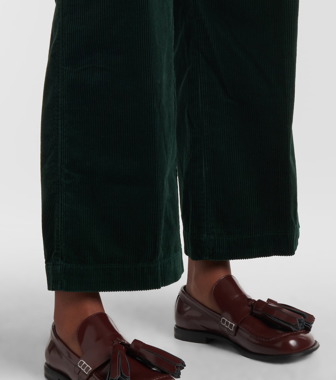 Weite High-Rise-Hose aus Baumwoll-Cord | Polo Ralph Lauren