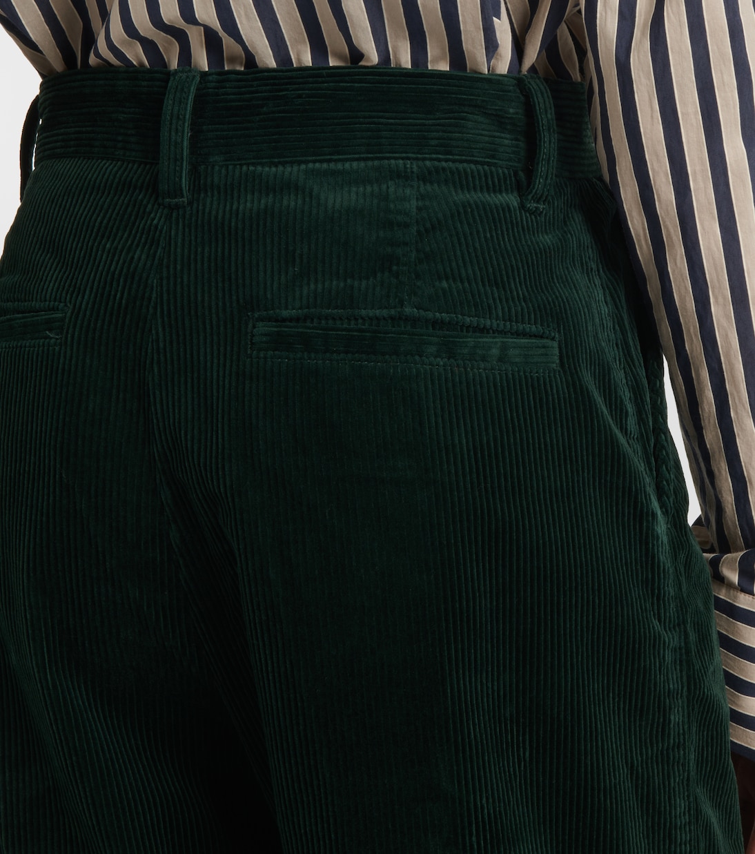 Weite High-Rise-Hose aus Baumwoll-Cord | Polo Ralph Lauren