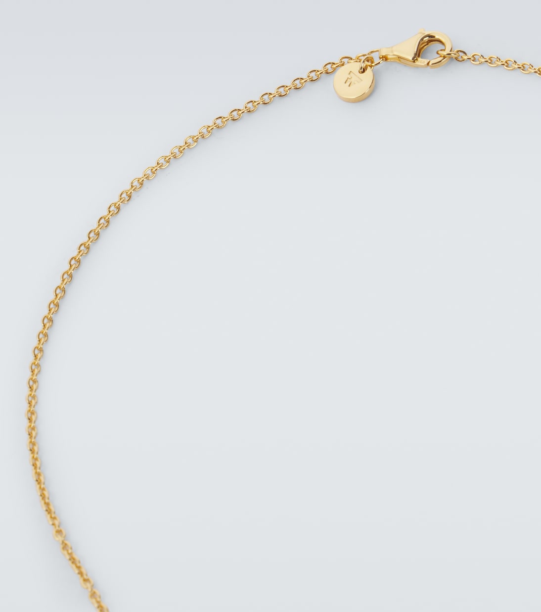 Collana Coin in argento sterling bagnata in oro 18kt | Tom Wood