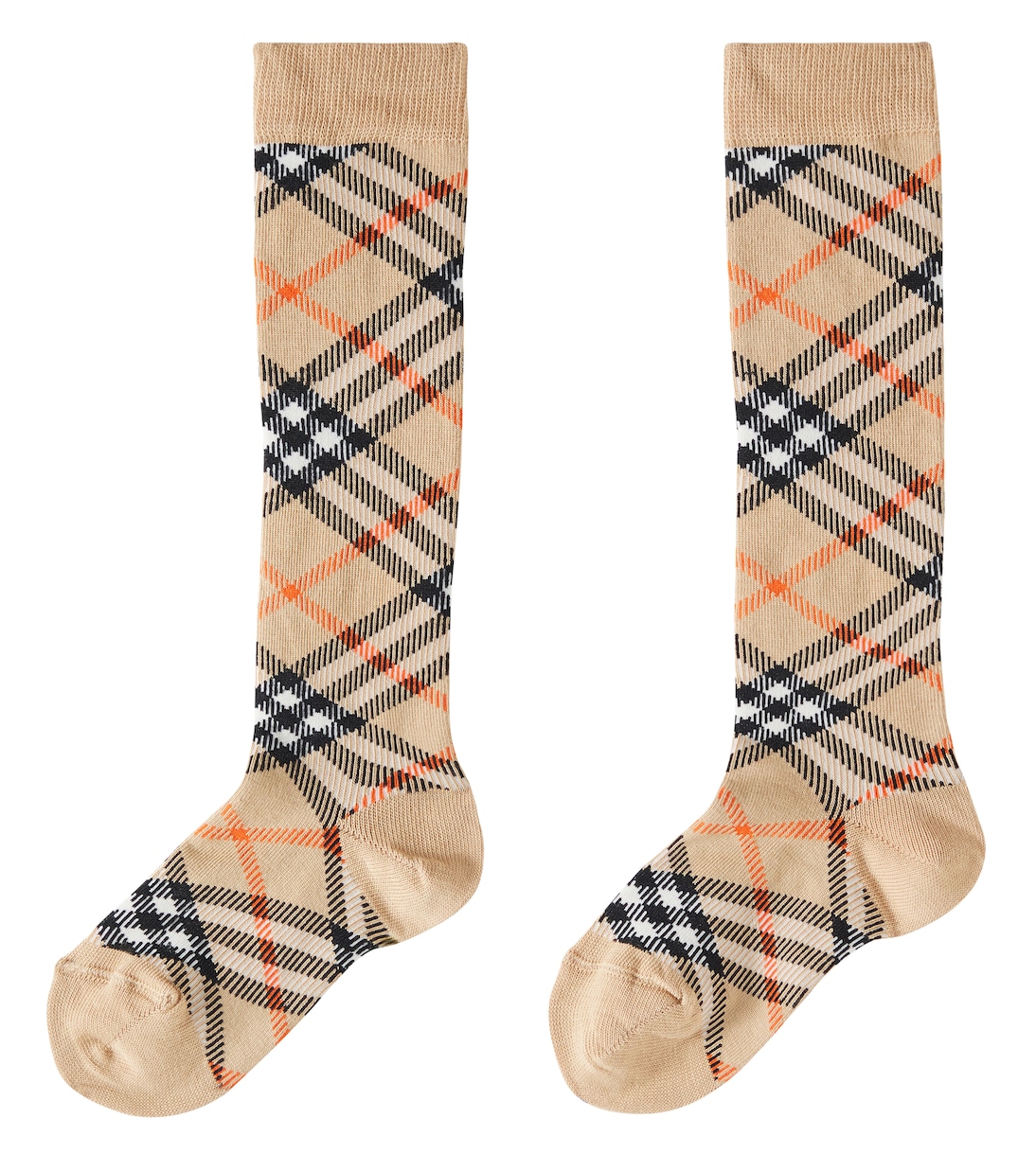 Chaussettes Burberry Check en coton | Burberry Kids