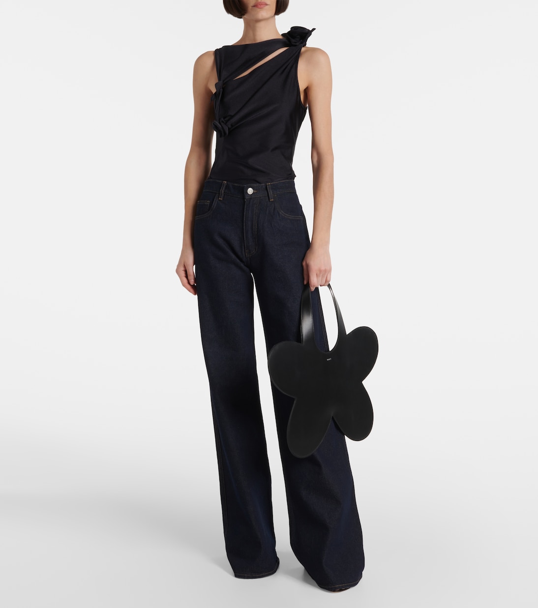 Borsa Flower in pelle | Coperni