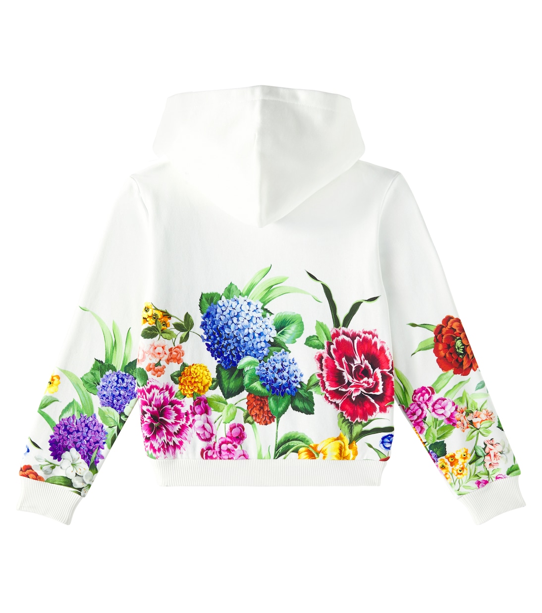 Sudadera con capucha DG de algodón | Dolce&Gabbana Kids