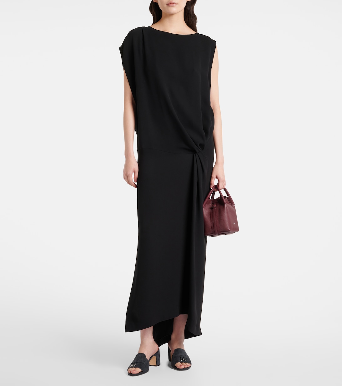 Sandali estivi in pelle scamosciata Loro Piana per giovani alla moda