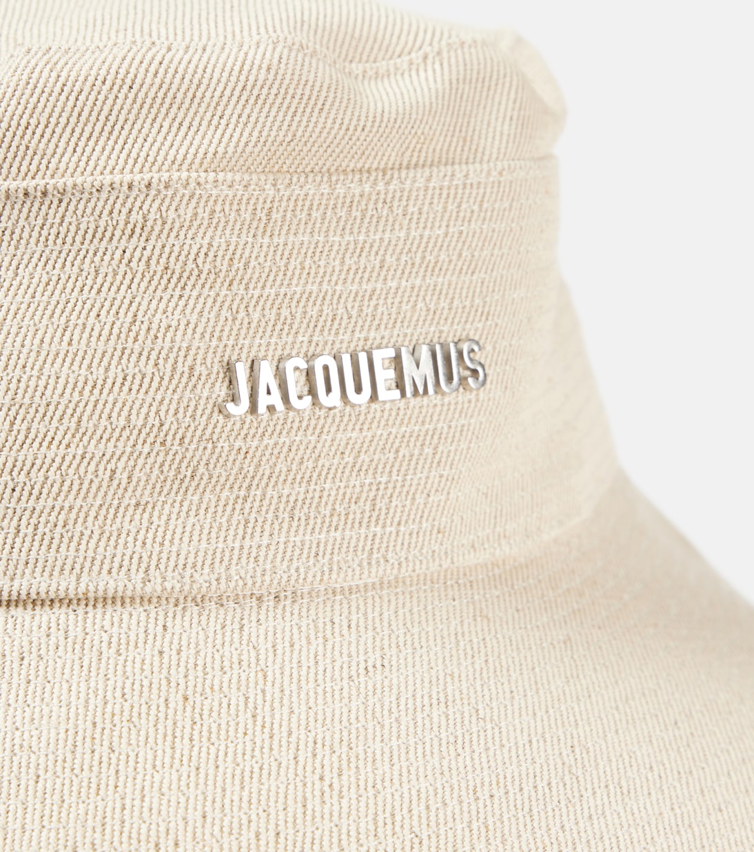Chapeau bob De-Nîmes en lin et coton | Jacquemus