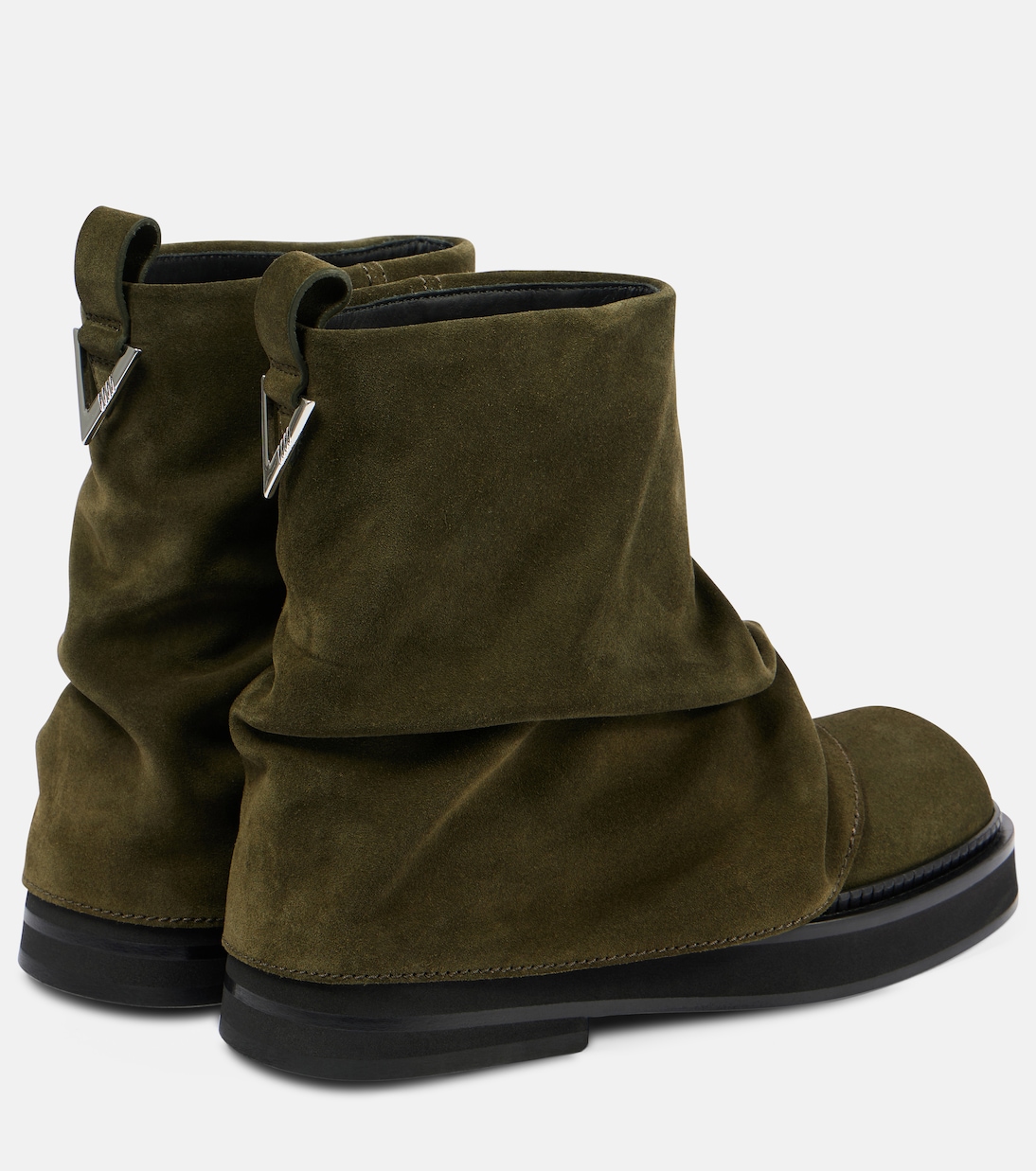 Ankle Boots Mini Robin aus Veloursleder | The Attico
