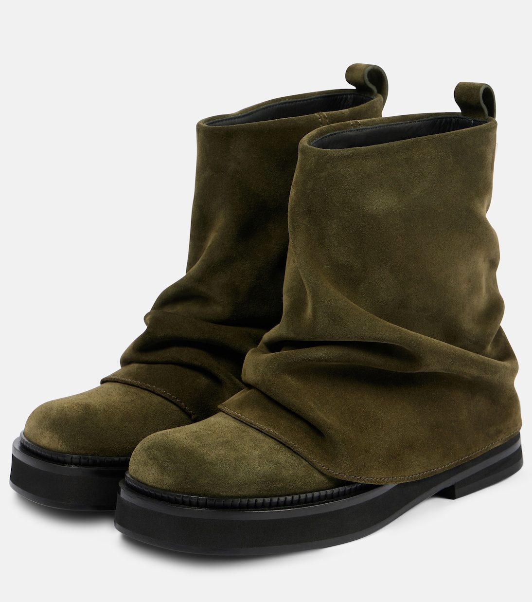 Ankle Boots Mini Robin aus Veloursleder | The Attico