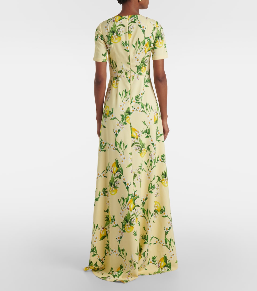 Floral maxi dress | Monique Lhuillier