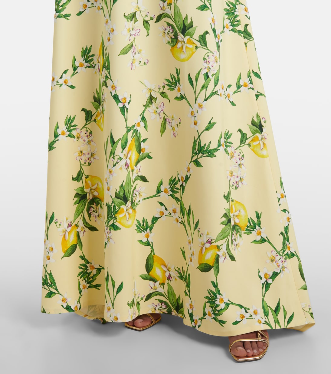 Floral maxi dress | Monique Lhuillier