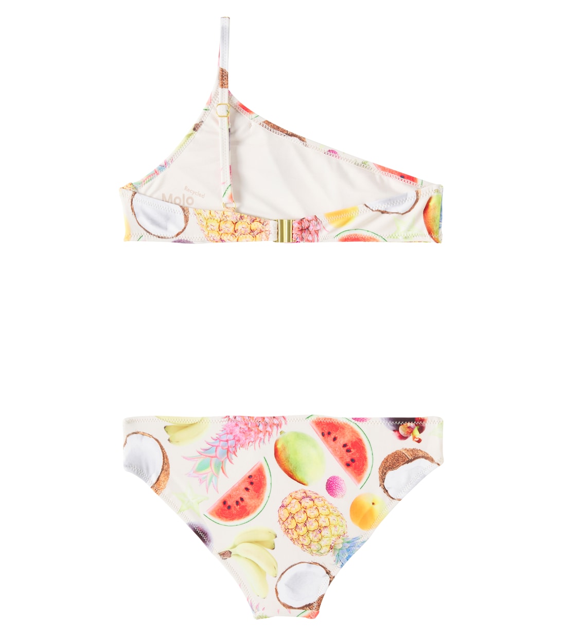 Naja printed one-shoulder bikini | Molo