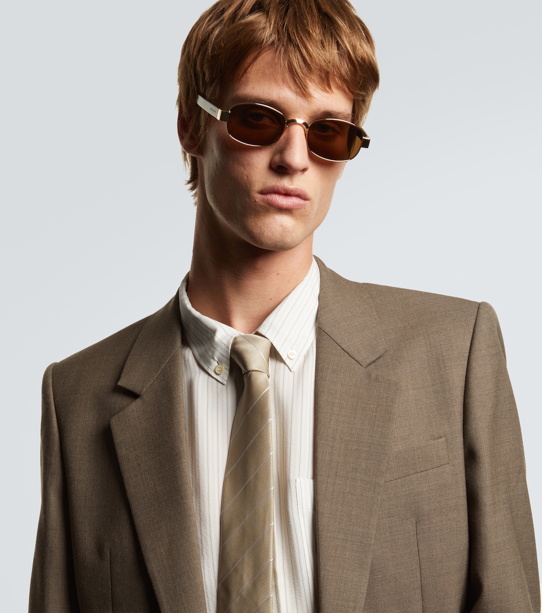 SL 706 rectangular sunglasses | Saint Laurent