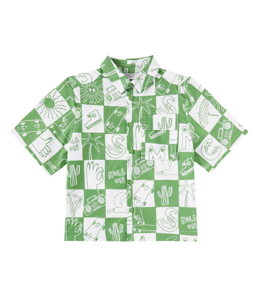 Hemd aus Baumwolle | Stella McCartney Kids