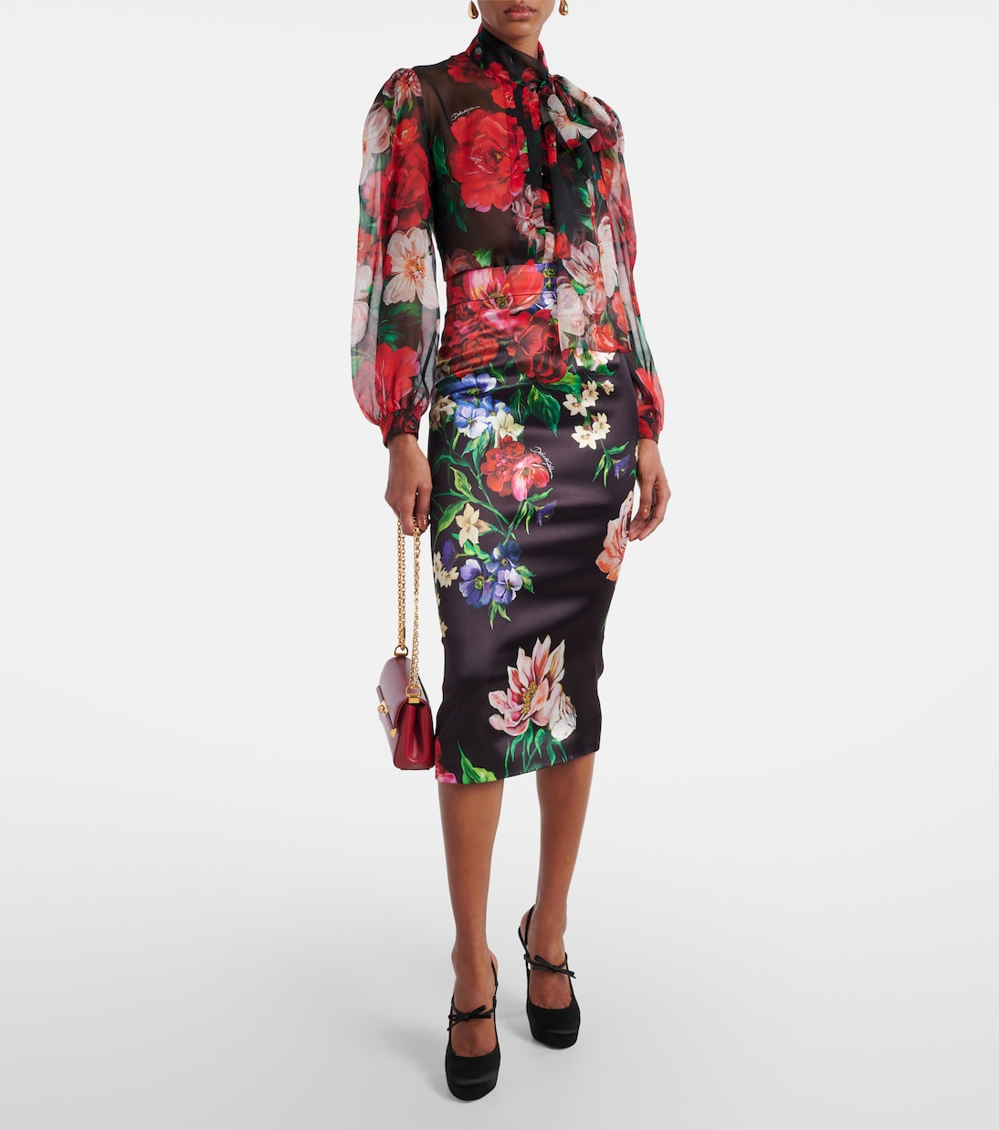 Bedruckter Midirock | Dolce&Gabbana