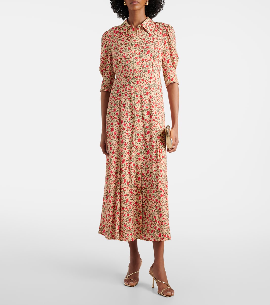 Bloom floral midi dress | Rixo